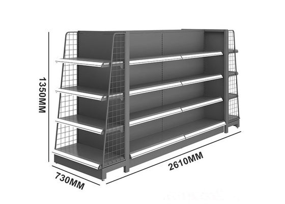 odorless ISO9001 Double Sided Display Shelf